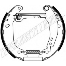 6058 TRUSTING Комплект тормозных колодок
