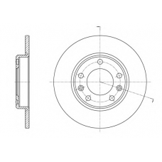 61585.00 REMSA Тормозной диск