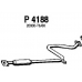 P4188 FENNO Средний глушитель выхлопных газов