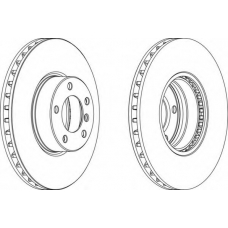 DDF1202C FERODO Тормозной диск