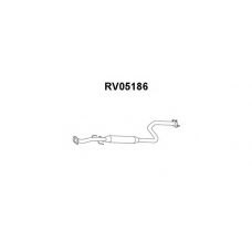 RV05186 VENEPORTE Средний глушитель выхлопных газов