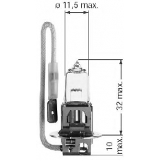 0500112562 BERU Лампа накаливания, фара дальнего света; лампа нака