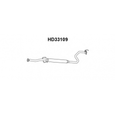 HD33109 VENEPORTE Средний глушитель выхлопных газов