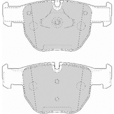FD7049A NECTO Комплект тормозных колодок, дисковый тормоз