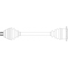 AU3349 General Ricambi Приводной вал