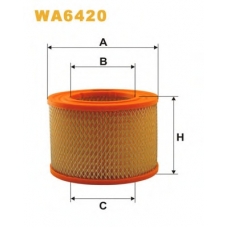 WA6420 WIX Воздушный фильтр