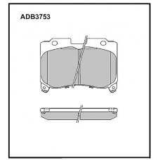 ADB3753 Allied Nippon Тормозные колодки
