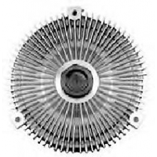 0646738 VAN WEZEL Сцепление, вентилятор радиатора