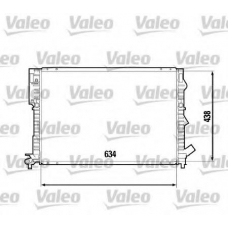 731737 VALEO Радиатор, охлаждение двигателя