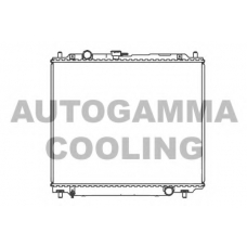 107251 AUTOGAMMA Радиатор, охлаждение двигателя