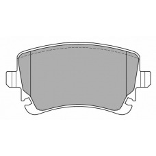 FBP-1368 FREMAX Комплект тормозных колодок, дисковый тормоз