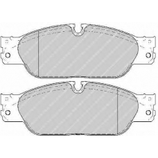 FSL1711 FERODO Комплект тормозных колодок, дисковый тормоз