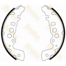 SH2542 BRAKE ENGINEERING Комплект тормозных колодок
