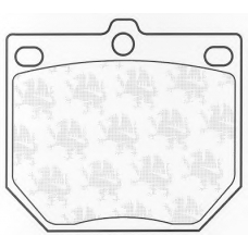 BP231 QH Benelux Комплект тормозных колодок, дисковый тормоз