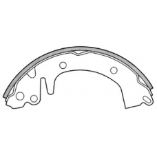 FN-6609 JNBK Колодки тормозные