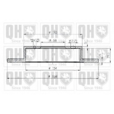 BDC3790 QUINTON HAZELL Тормозной диск