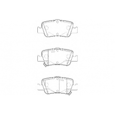 WBP24664A WAGNER LOCKHEED Комплект тормозных колодок, дисковый тормоз