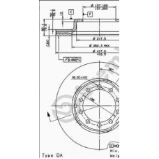 09.5301.10 BREMBO Тормозной диск