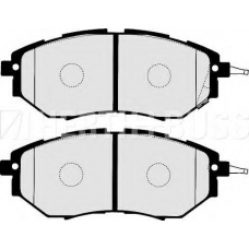 J3607020 NIPPARTS Комплект тормозных колодок, дисковый тормоз