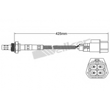 250-24186 WALKER Лямбда-зонд
