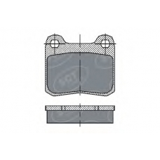 SP 200 PR SCT Комплект тормозных колодок, дисковый тормоз