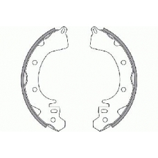 18492730422 S.b.s. Комплект тормозных колодок