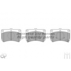 1080-4130 ASHUKI Комплект тормозных колодок, дисковый тормоз