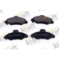 6002085 KRAFT AUTOMOTIVE Комплект тормозных колодок, дисковый тормоз