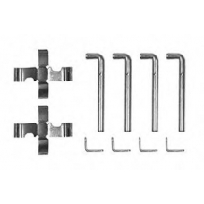 PFK225 TRW Комплектующие, колодки дискового тормоза