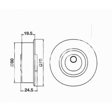 ITB-6506 IPS Parts Устройство для натяжения ремня, ремень грм