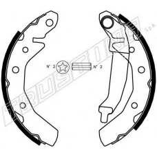 027.002 TRUSTING Комплект тормозных колодок