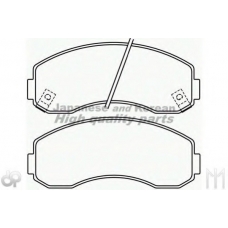 I044-15 ASHUKI Комплект тормозных колодок, дисковый тормоз