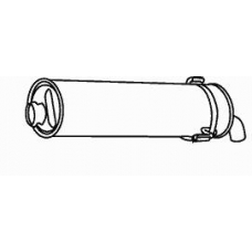 19071 WALKER Глушитель выхлопных газов конечный