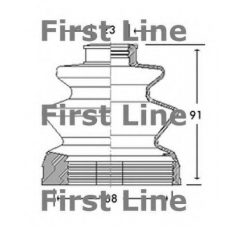 FCB2744 FIRST LINE Пыльник, приводной вал