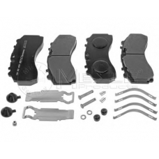 025 292 4635 MEYLE Комплект тормозных колодок, дисковый тормоз