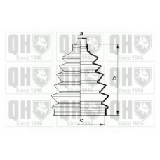 QJB910 QUINTON HAZELL Комплект пылника, приводной вал