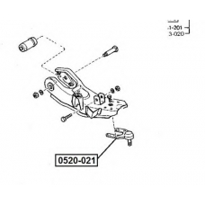 0520-021 ASVA Несущий / направляющий шарнир