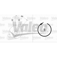 455588 VALEO Стартер