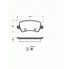 1501222571 S.b.s. Комплект тормозных колодок, дисковый тормоз