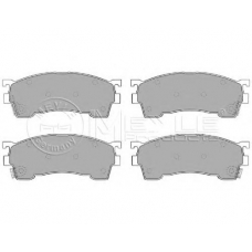 025 217 5416/W MEYLE Комплект тормозных колодок, дисковый тормоз