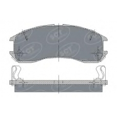 SP 149 SCT Комплект тормозных колодок, дисковый тормоз