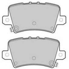 FBP-1706 FREMAX Комплект тормозных колодок, дисковый тормоз