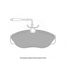 025 217 9719 MEYLE Колодки тормозные