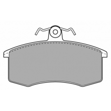 FBP-0492 FREMAX Комплект тормозных колодок, дисковый тормоз