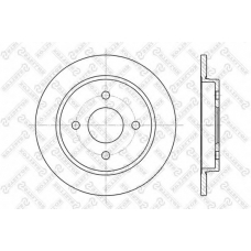 6020-2536-SX STELLOX Тормозной диск