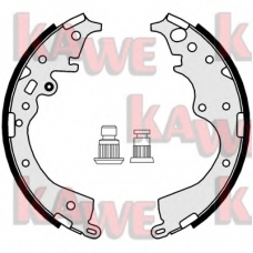 01035 KAWE Комплект тормозных колодок
