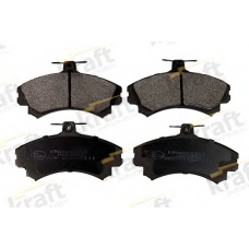 6004310 KRAFT AUTOMOTIVE Комплект тормозных колодок, дисковый тормоз