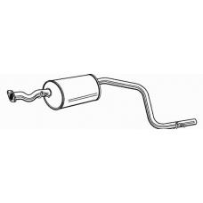 619600 FONOS Средний глушитель выхлопных газов