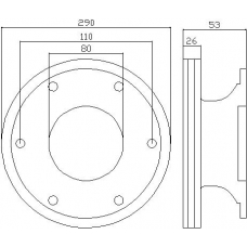 93127200 TEXTAR Тормозной диск