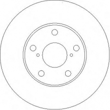 DF4161 TRW Тормозной диск